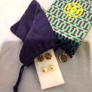 Tory Birch earrings 2 pairs